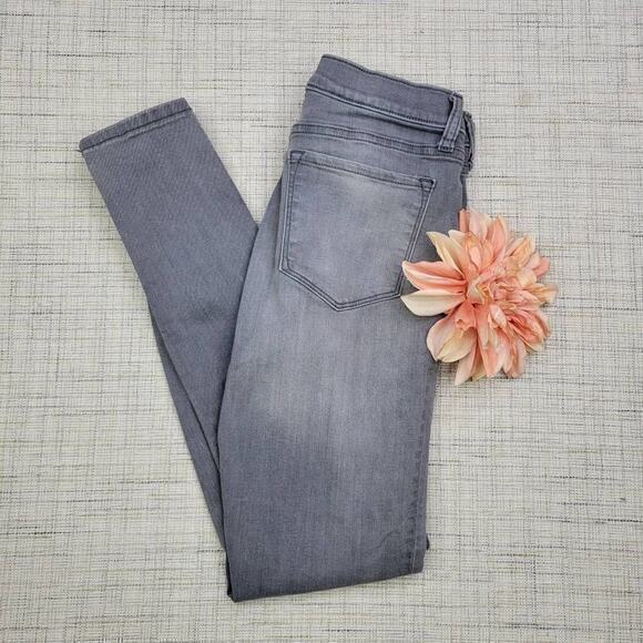 Banana Republic Womens Light Grey Wash Sculpt Skinny Jeans Size 27 4 - Picture 4 of 6